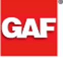 GAF-ELK Logo - We proudly use GAF-ELK roofing materials.
