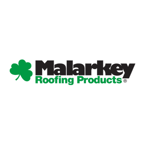 Malarkey Logo - We proudly use Malarkey roofing materials.